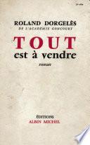 Tout est à vendre