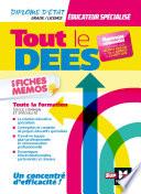 Tout le DEES en fiches mémos - Diplôme d'état Educateur spécialisé - Révision
