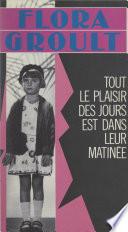 Tout le plaisir des jours est dans leur matinée