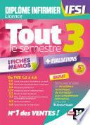 Tout le semestre 3 en fiches mémos - DEI IFSI - Révision et entrainement