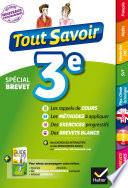 Tout savoir 3e Nouveau programme Spécial brevet