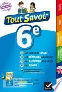 Tout savoir 6e Nouveau programme
