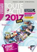 Toute l'actu 2017 - Concours & examens - Sujets et chiffres clefs de l'actualité 2017
