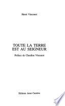Toute la terre est au Seigneur