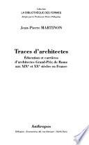 Traces d'architectes