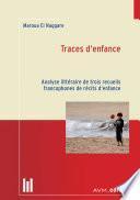 Traces d'enfance