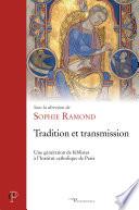 Tradition et transmission