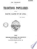 Traditions populaires de la Haute-Saône et du Jura