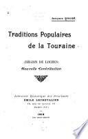Traditions populaires de la Touraine