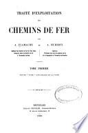 Traité d'exploitation des chemins de fer