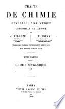 Traité de chimie, générale, analytique, industrielle et agricole: [2. ptie.] Table générale des matières