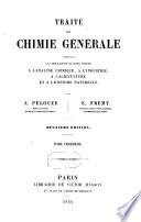 Traité de chimie générale, analytique industrielle et agricole