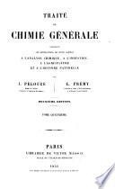 Traité de chimie générale, analytique industrielle et agricole