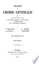 Traité de chimie générale