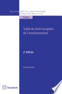 Traité de droit européen de l'environnement