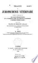 Traité de jurisprudence vétérinaire