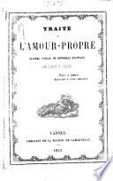 Traité de l'amour-propre, etc