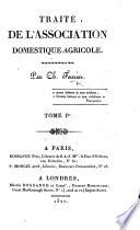 Traité de l'Association Domestique-Agricole