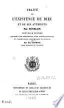 Traité de l'existence de Dieu et de ses attributs [...]