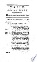 Traité de la dyssentérie, précédé d'un mémoire sur le signe infaillible de la mort