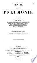 Traité de la pneumonie