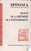 Traité de la réforme de l'entendement