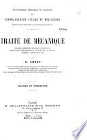 Traité de mécanique