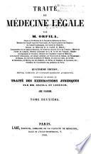 Traité de médecine légale