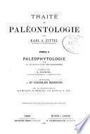 Traité de paléontologie