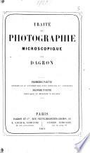 Traité de photographie microscopique