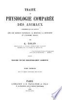 Traité de physiologie comparée des animaux domestiques