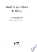 Traité de psychologie du travail