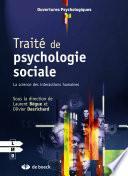Traité de psychologie sociale