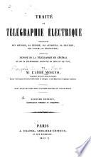 Traité de télégraphie électrique
