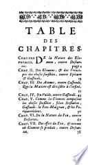 Traité des éléments et des météores, contre les nouveaux philosophes Descartes, Rohault, Gassendi, le P. Maignan, etc