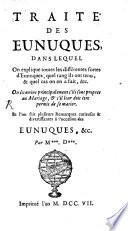 Traité des Eunuques