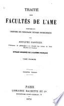 Traité des facultés de l'ame ...