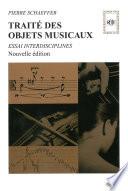 Traité des objets musicaux