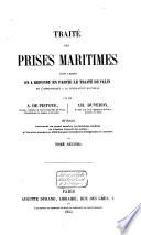 Traité des prises maritimes