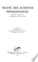 Traité des sciences pédagogiques