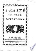 Traite des trois imposteurs