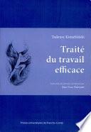 Traité du travail efficace