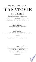 Traité élémentaire d'anatomie de l'homme