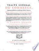 Traité general du commerce