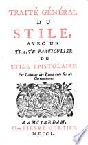 Traité général du stile