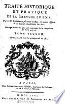 Traité historique et pratique de la gravure en bois