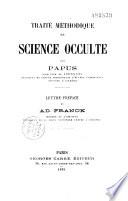 Traité méthodique de science occulte