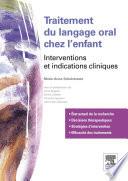 Traitements du langage oral chez l'enfant