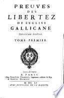 Traitez des droits et libertez de l'Eglise Gallicane