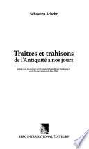 Traîtres et trahisons